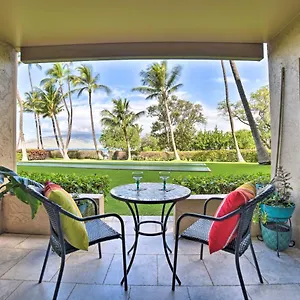 Ocean-view With Lanai Steps To Beach! Apartment